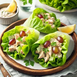 Chicken Salad Lettuce Wraps