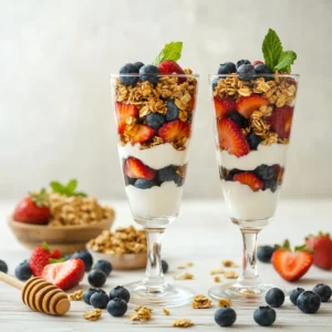 The Ultimate Guide to Healthy After-School Snacks (Easy & Kid-Approved) 4 fruit_and_yogurt