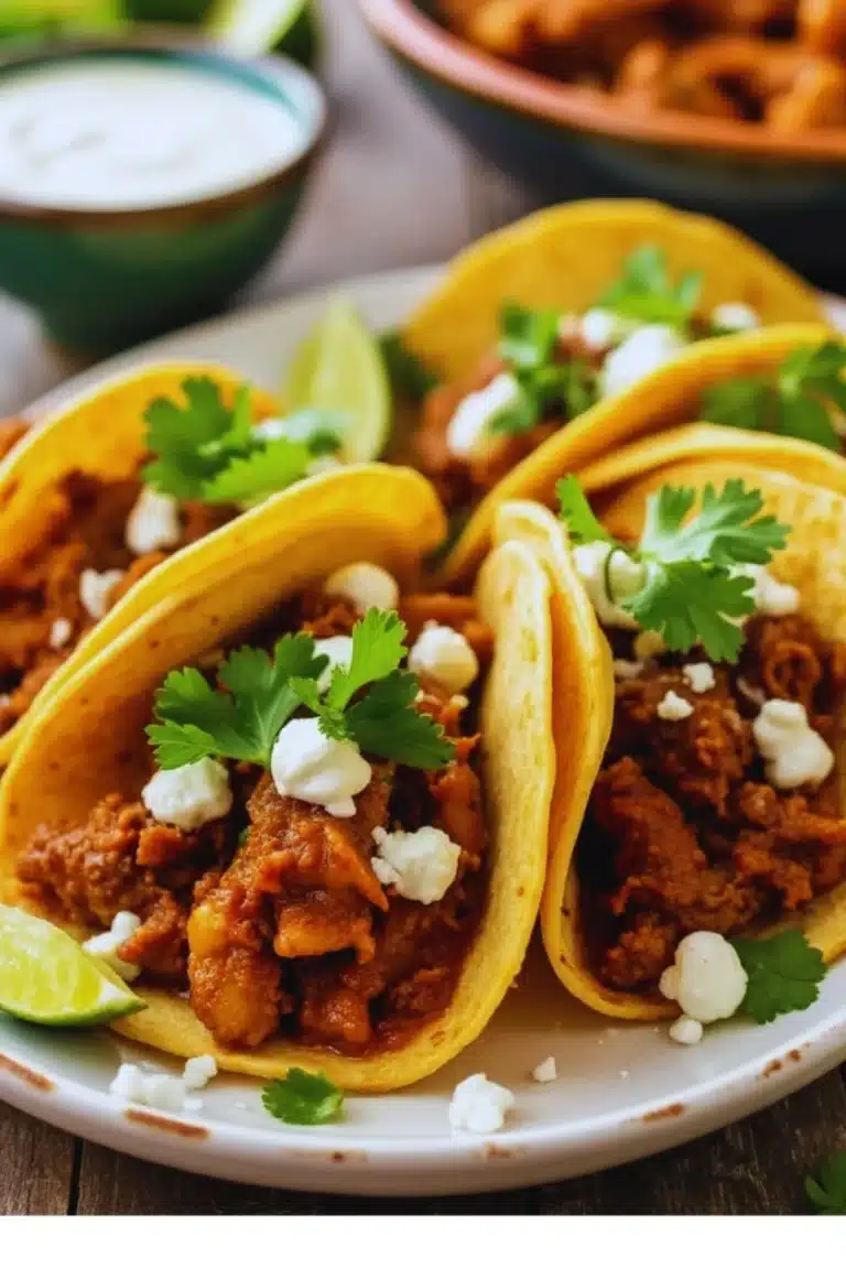Chicken Birria Tacos