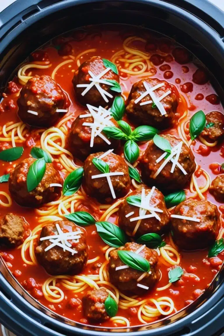 Slow Cooker Italian Meatballs