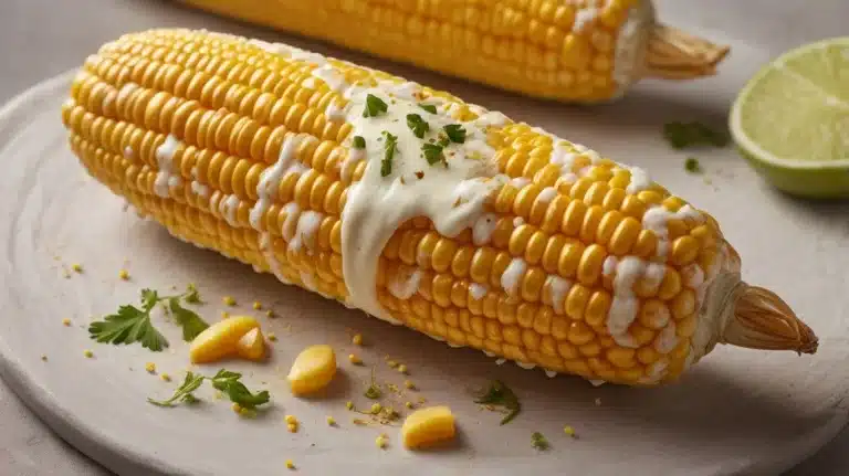 Authentic Elote with Seasoning