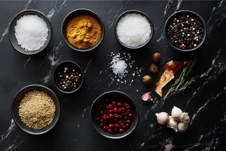 Chicken salad preparation ingredients