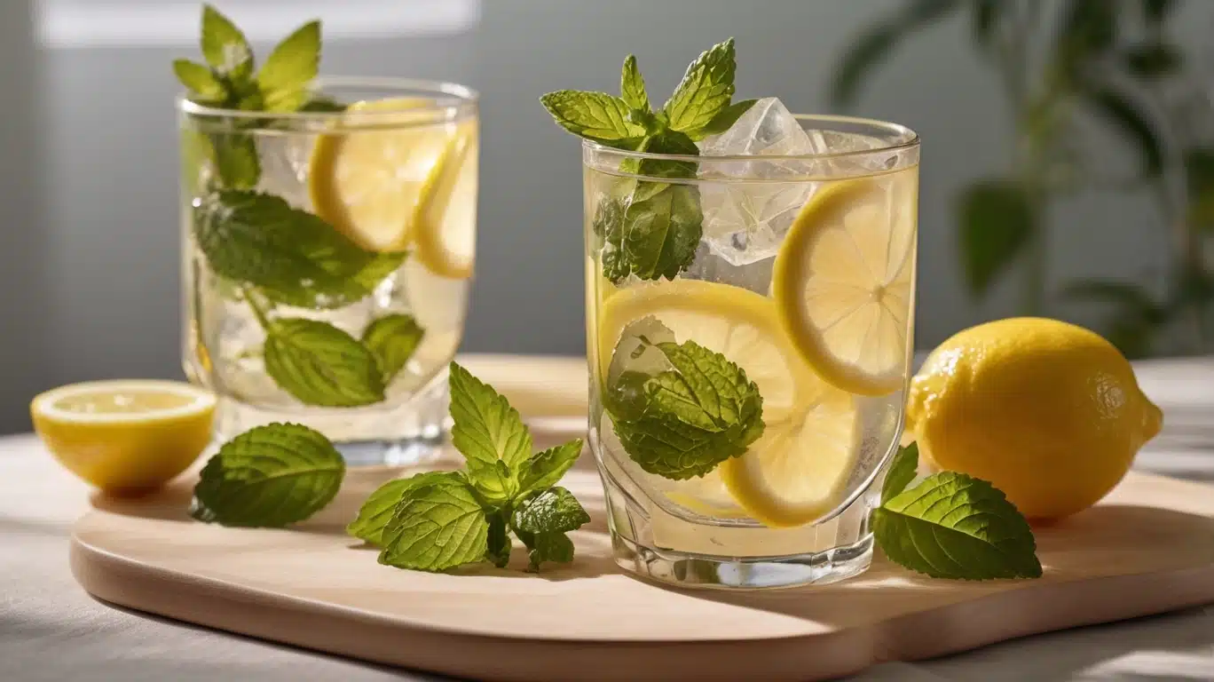 Lemon Balm Drink for Weight Loss: 1 Irresistibly Delicious Recipe to Shed Pounds 2 Iced lemon balm tea