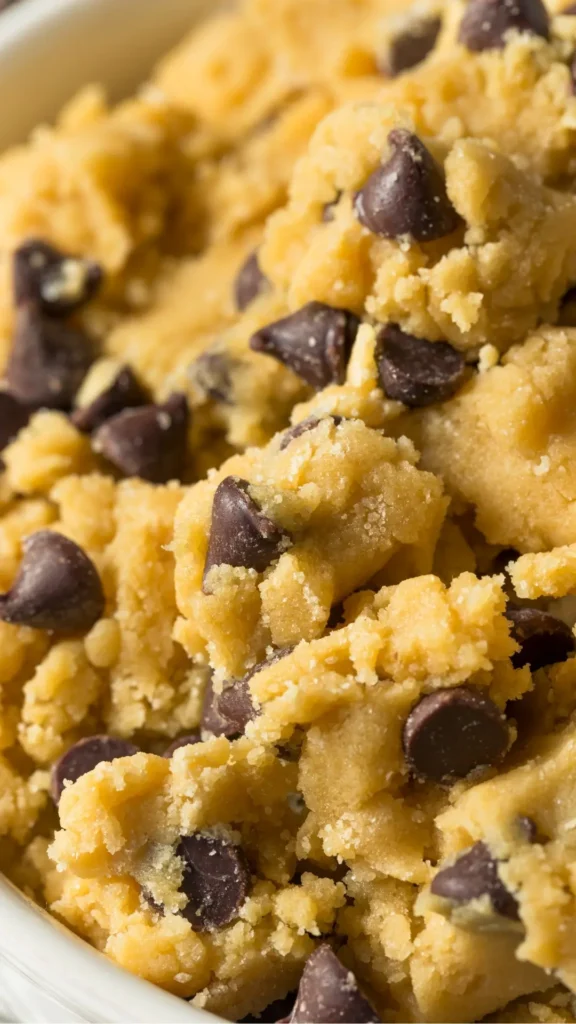 No-Bake Chocolate Chip Cookie Dough Bars Recipe 3 Chocolate Chip Cookie Dough Bars ingridients