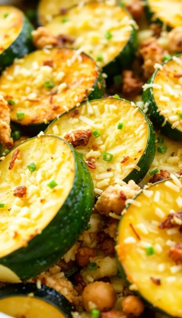Garlic Parmesan Zucchini and Squash Bake: The Side Dish That Steals the Show 2 Step Image 1 garlic parmesan zucchini and squash bake