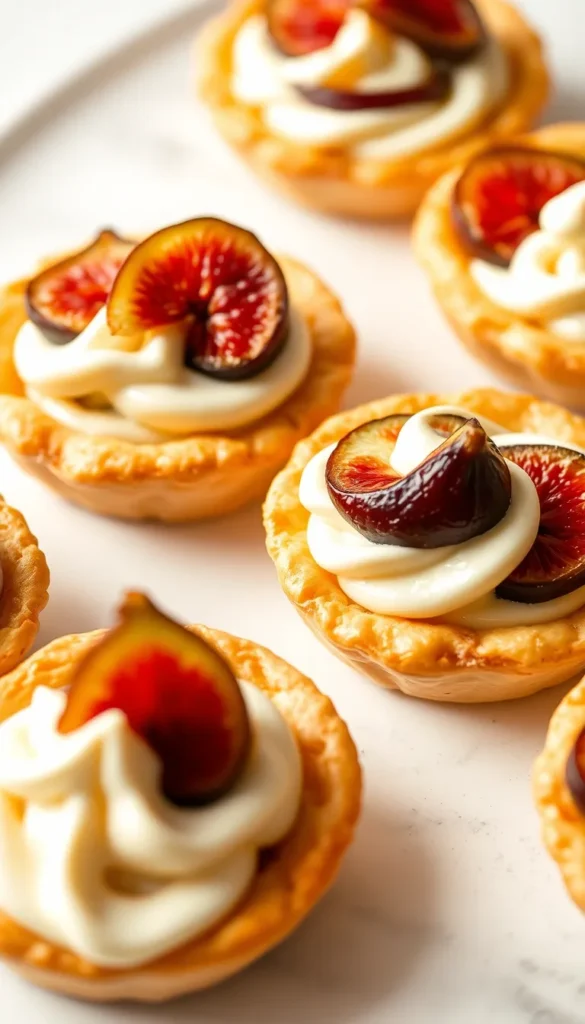 Puff Pastry Fig Tarts with Vanilla Cream (Elegant but Easy) 4 image 14