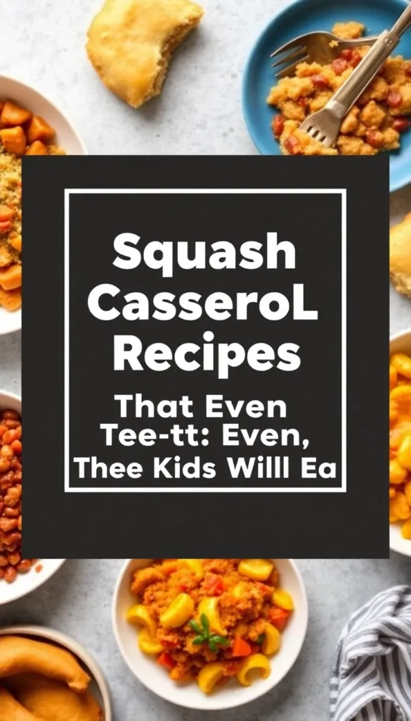 Kids Won’t Touch Veggies? This Squash Casserole Changes Everything 5 Cheesy Summer Squash Casserole recipe easy for dinner