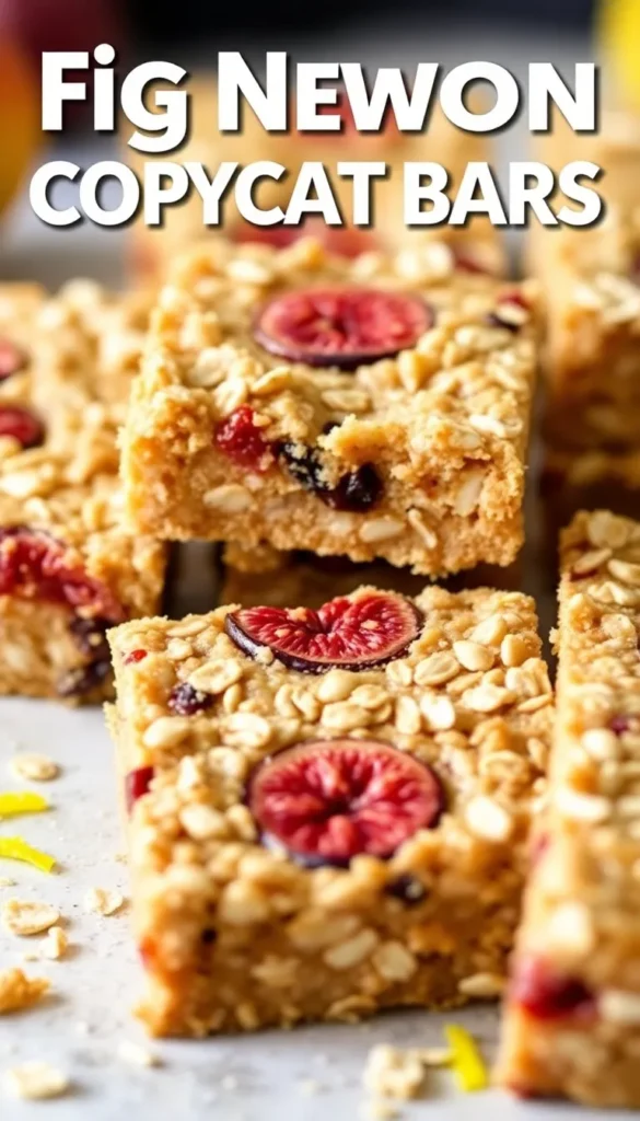Fig Newton Copycat Bars with Oats & Lemon Zest: The Upgrade You Didn’t Know You Needed 2 image 8