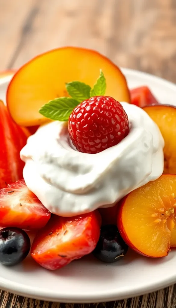 Greek Yogurt and Stone Fruit 3 image 80