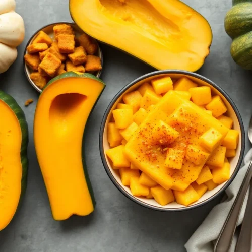 Easy Roasted Butternut Squash with Garlic and Parmesan 4 out 0 164
