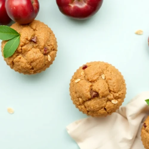 Plum Muffins with Oatmeal 6 out 0 179
