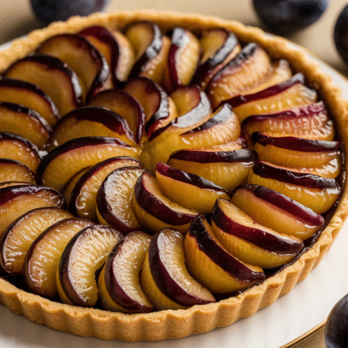 Caramelized Plum Tart: The Dessert That’ll Steal the Spotlight 4 tmptk10skkr