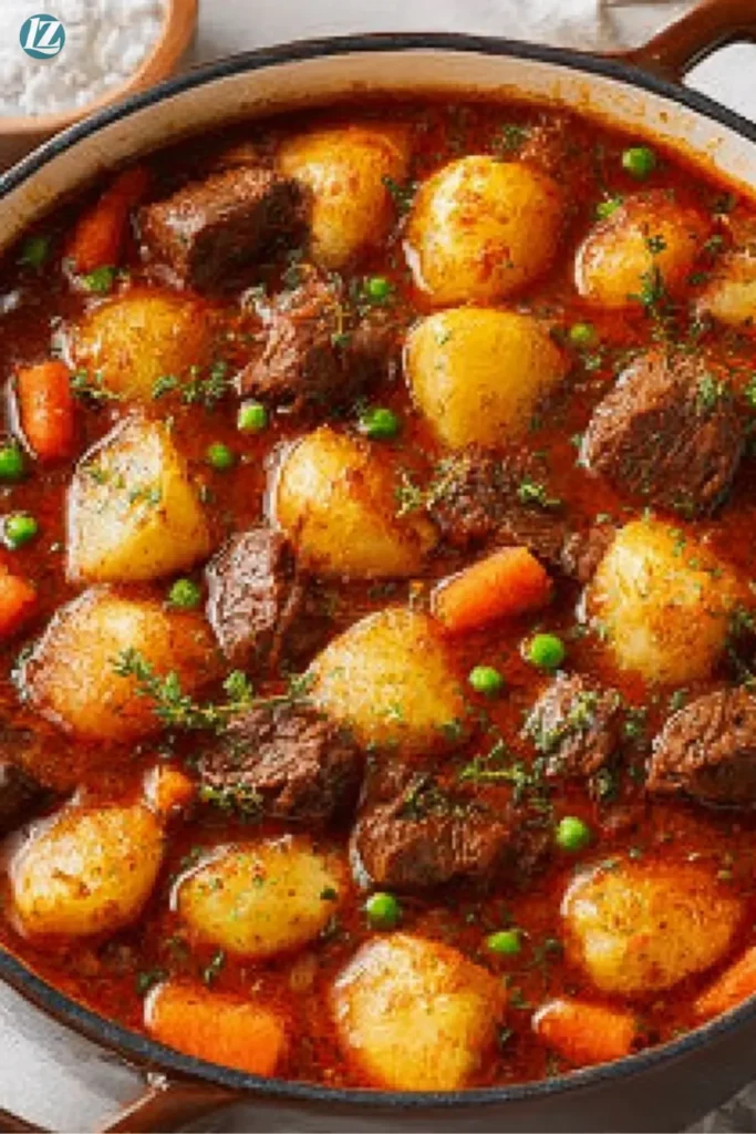 Slow Cooker Beef Stew That Feels Like a Cozy, Golden Embrace 4 Slow Cooker Beef Stew That Feels Like a Cozy, Golden Embrace step-by-step collage