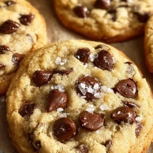 Award Winning Soft Chocolate Chip Cookies Recipe You’ll Love 4 Freshly baked award winning soft chocolate chip cookies on a cooling rack.