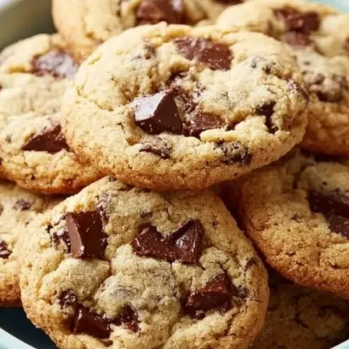 Chewy Chocolate Chip Cookies Recipe for Irresistible Bliss 4 Batch of chewy chocolate chip cookies cooling on a wire rack
