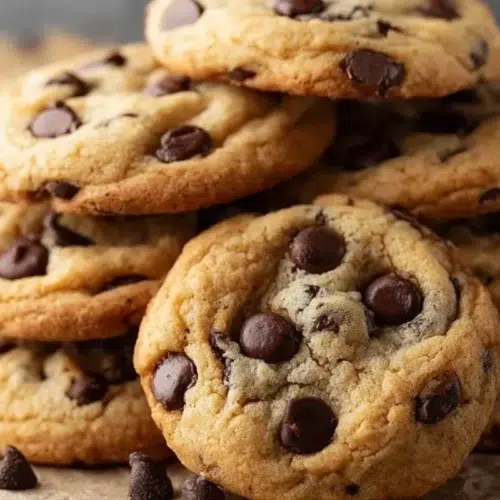 The Best Homemade Chocolate Chip Cookies 4 Delicious homemade chocolate chip cookies on a cooling rack