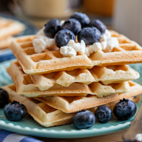 Blueberry Cottage Cheese Waffles 8 tmpwagsa7nm
