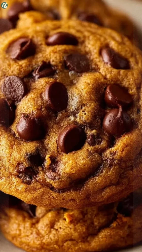 Brown Butter Pumpkin Chocolate Chip Cookies