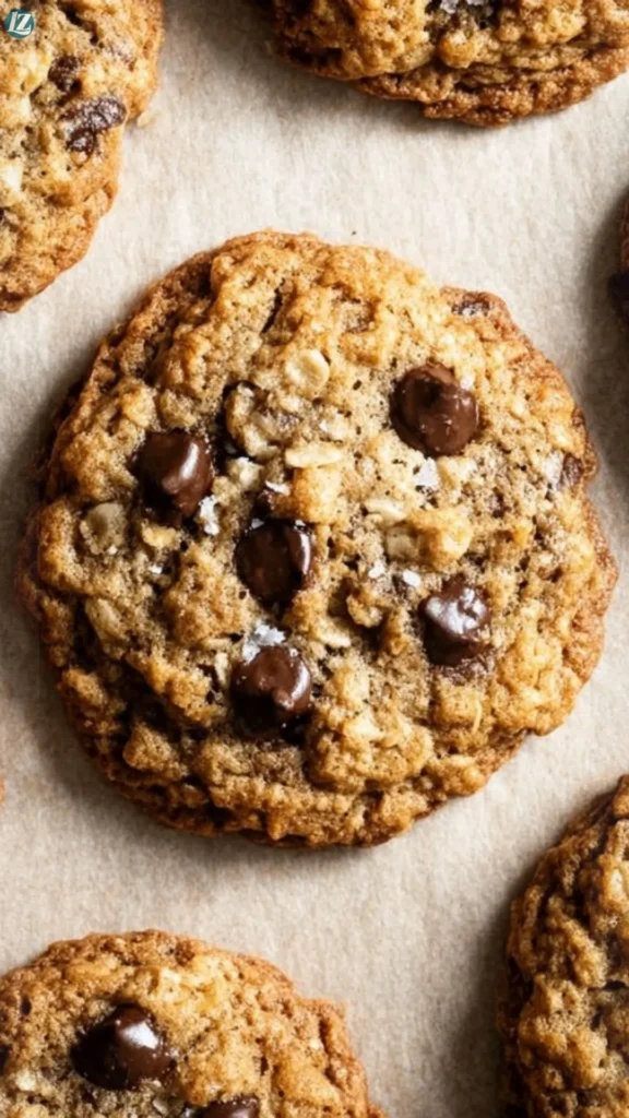 Chewy Oatmeal Chocolate Chip Cookies