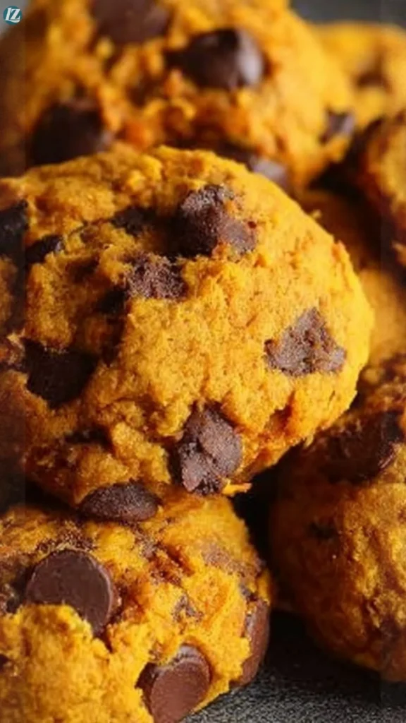 Chewy Pumpkin Chocolate Chip Cookies