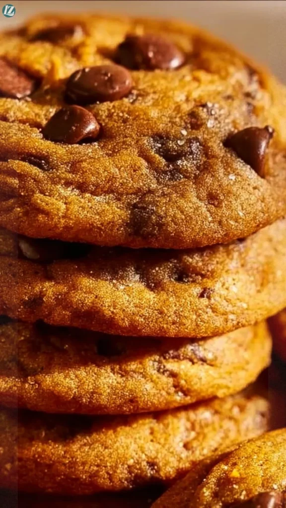 Cozy Fall Brown Butter Pumpkin Chocolate Chip Cookies