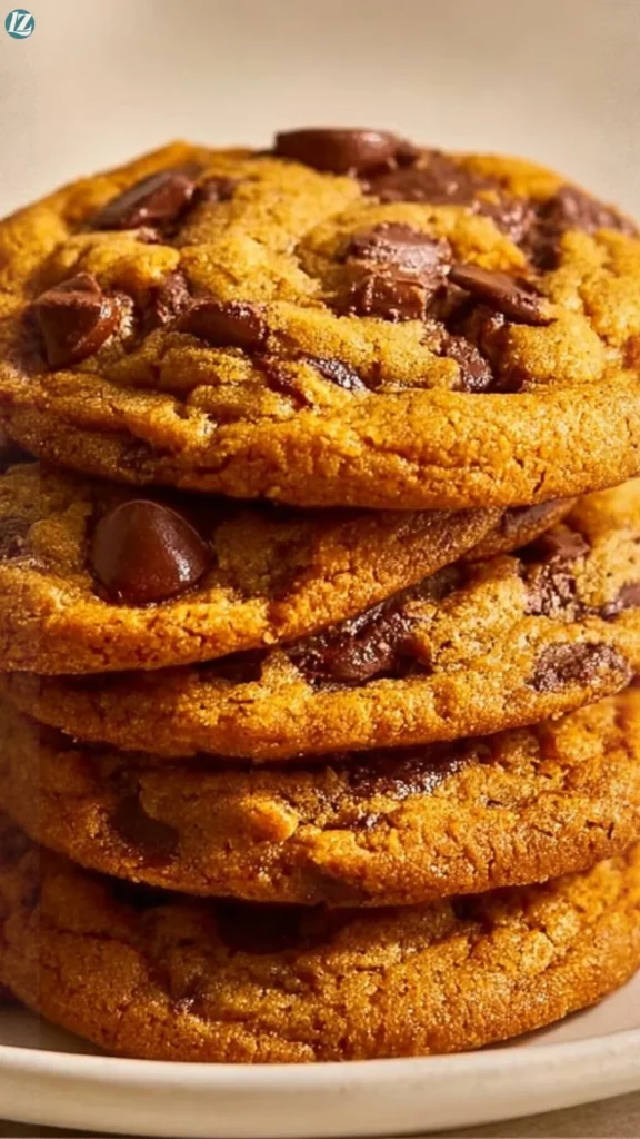 Fall Brown Butter Pumpkin Cookies