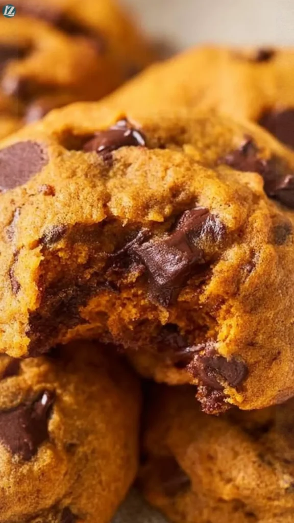 Homemade Pumpkin Chocolate Chip Cookies