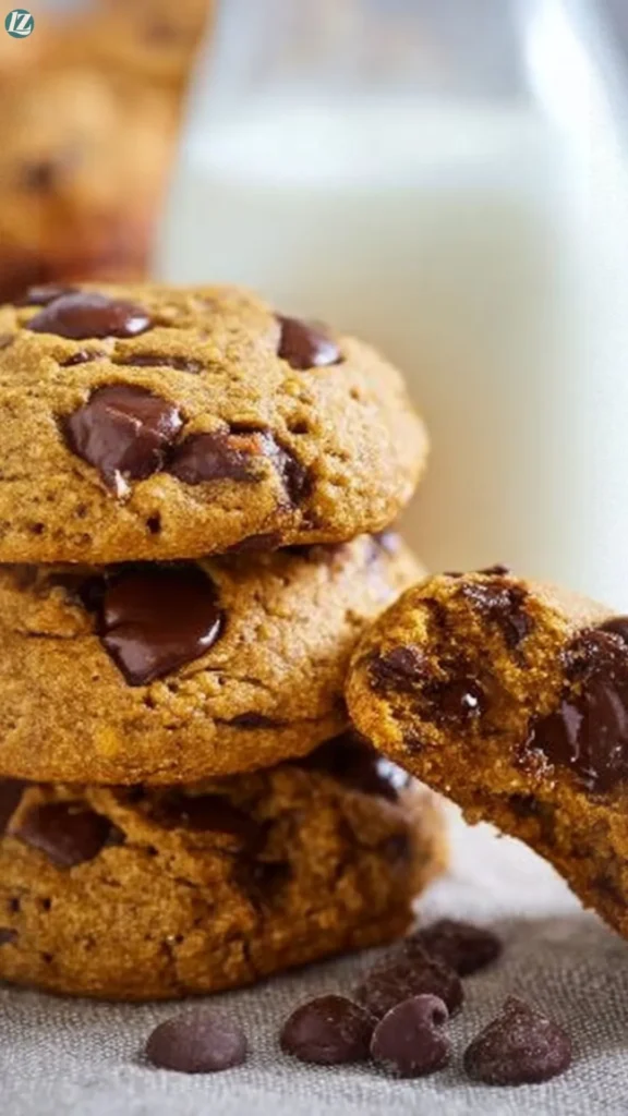 Soft Pumpkin Chocolate Chip Cookies