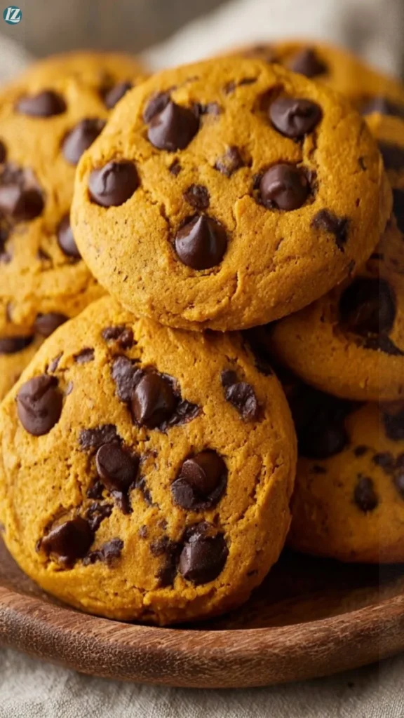 Spiced Pumpkin Chocolate Chip Cookies