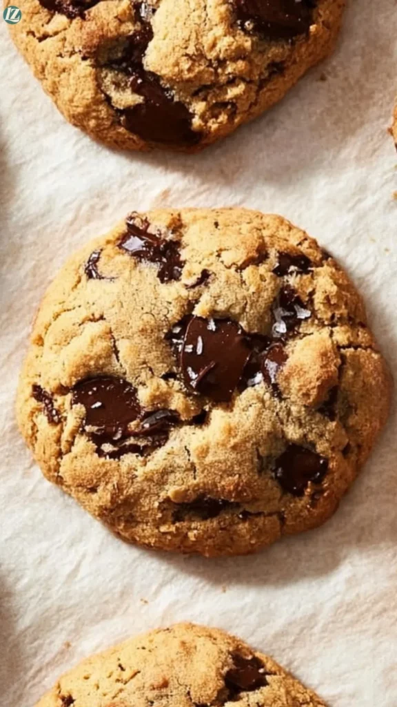 Vegan Peanut Butter Chocolate Chip Cookies