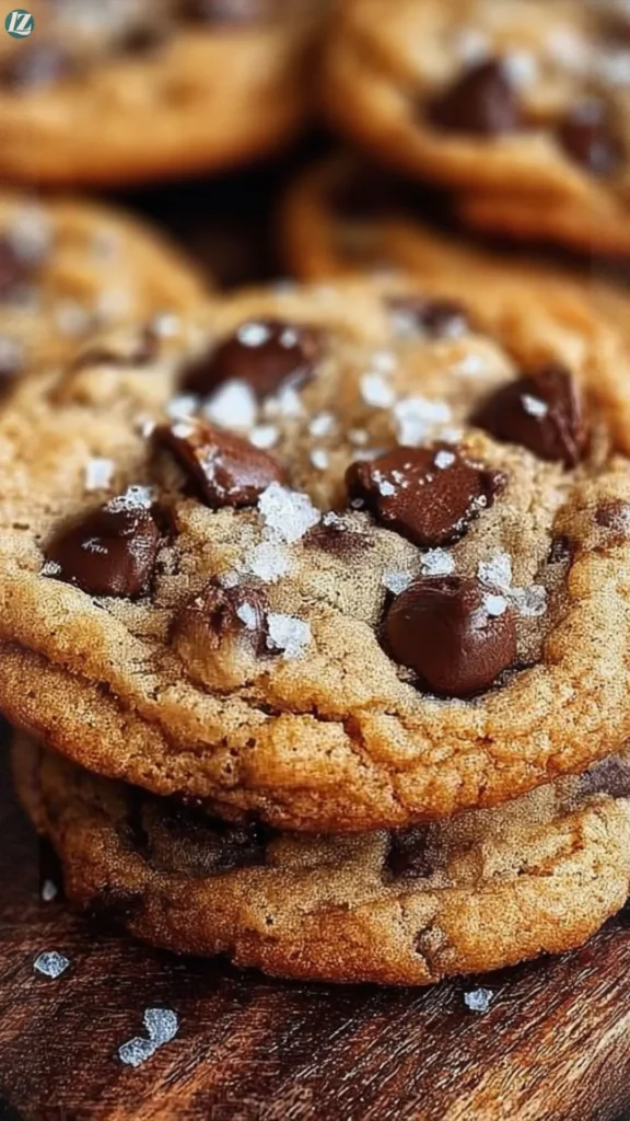 Brown Butter Chocolate Chip Cookies with Sea Salt Recipe 3 eazy Brown Butter Chocolate Chip Cookies with Sea Salt