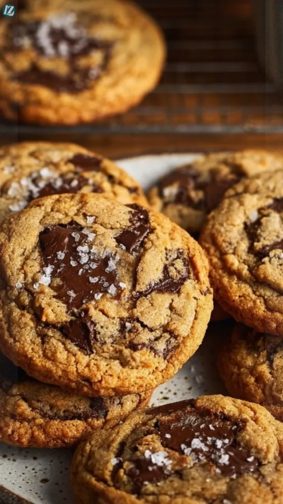 Sea Salt Brown Butter Chocolate Chip Cookies Recipe 3 Sea Salt Brown Butter Chocolate Chip Cookies recipe