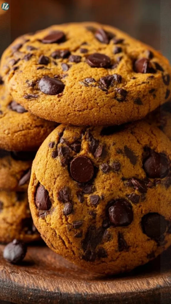 Spiced Pumpkin Chocolate Chip Cookies recipe