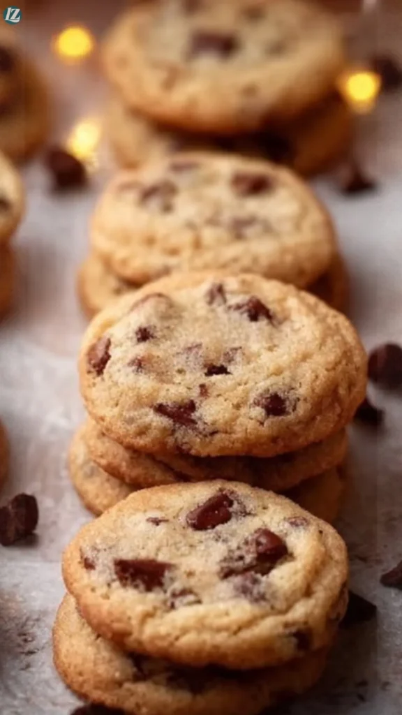 Vegan Bite Sized Chocolate Chip Cookies recipe