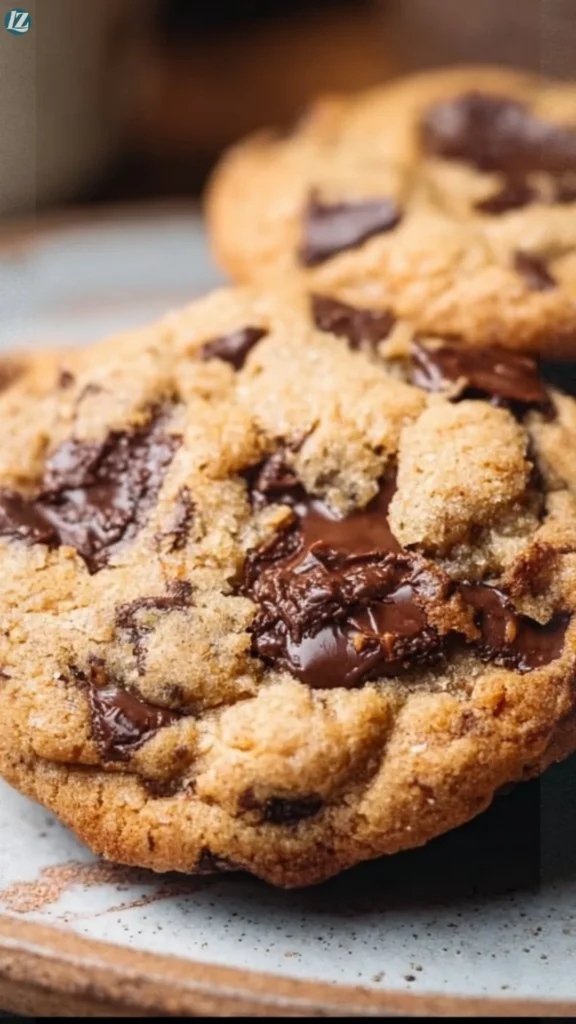 Vegan Tahini Chocolate Chip Cookies recipe