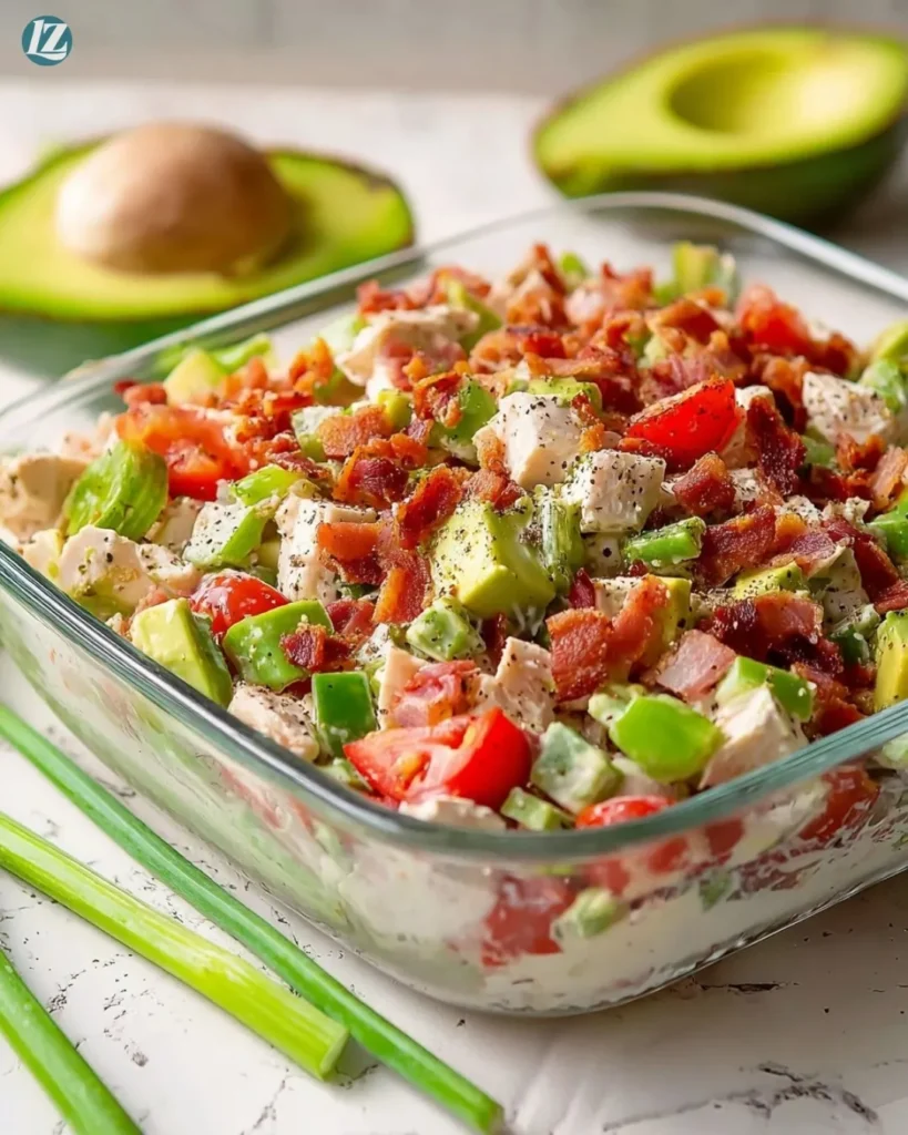 BLT Chicken Salad for Meal Prep in Just 10 Minutes 2 BLT Chicken Salad for Meal Prep in Just 10 Minutes