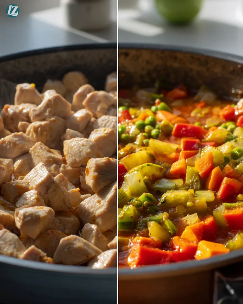 Easy chicken stir fry cooking step by step