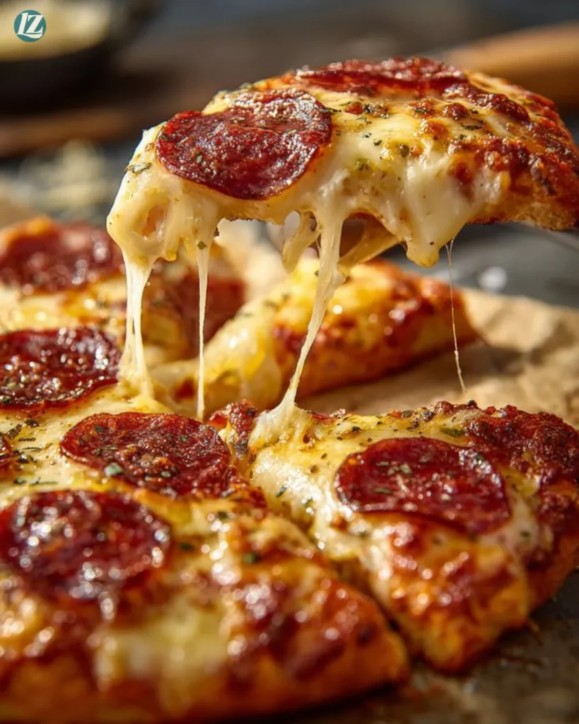 Quick Tortilla Pizza Recipe for Fast & Flavorful Weeknight Dinners 4 Finished Quick Tortilla Pizza sliced on plate
