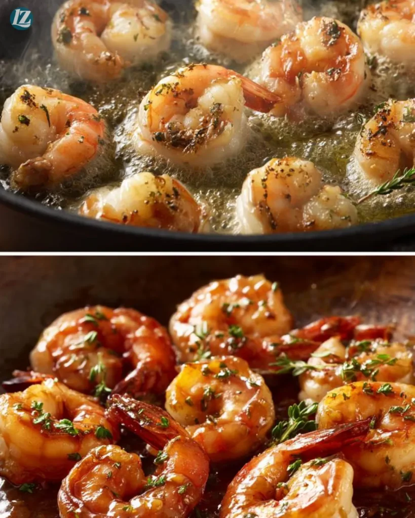 15 Minute Honey Garlic Shrimp Recipe for Quick Sweet-Savory Flavor 3 Step-by-step 15 Minute Honey Garlic Shrimp collage