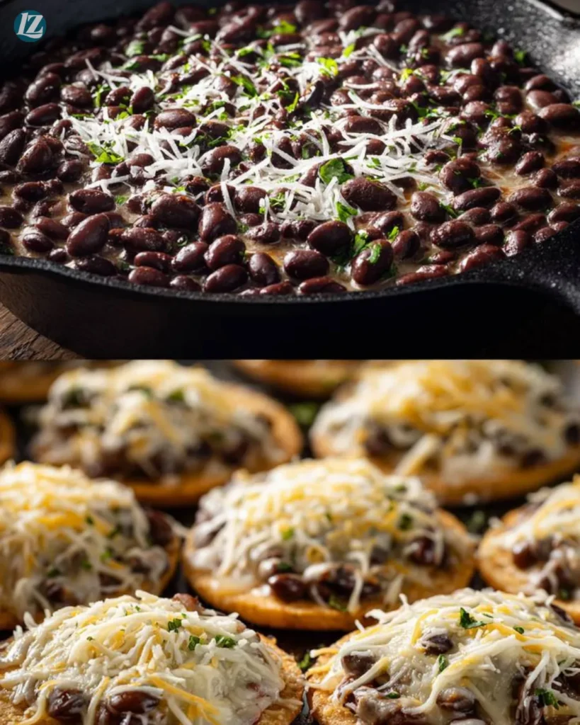 Quick Black Bean Tostadas Recipe for Easy Weeknight Flavor 3 Step-by-step Quick Black Bean Tostadas cooking collage
