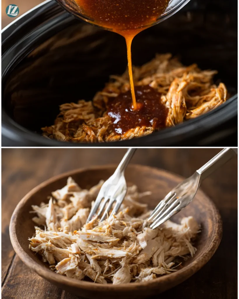 Step-by-step making Slow Cooker Cilantro Lime Chicken