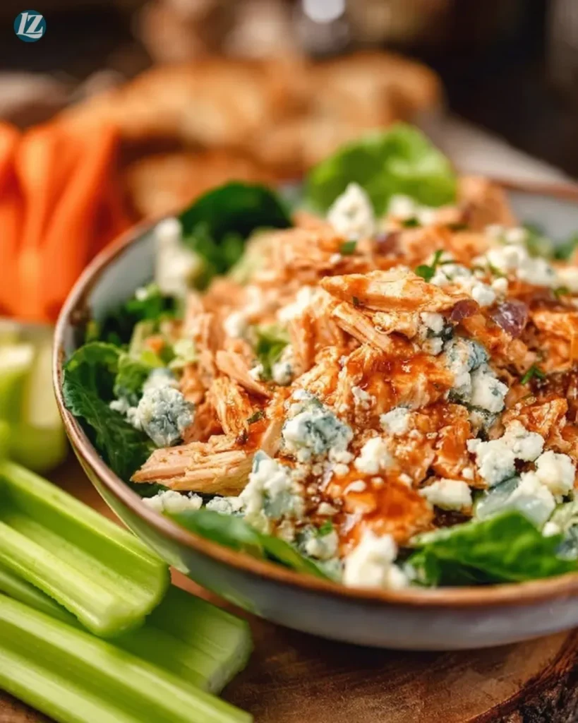 High-Protein Buffalo Chicken Salad: Quick 10-Minute Dinner
