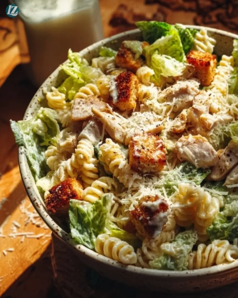 Chicken Caesar Pasta Salad