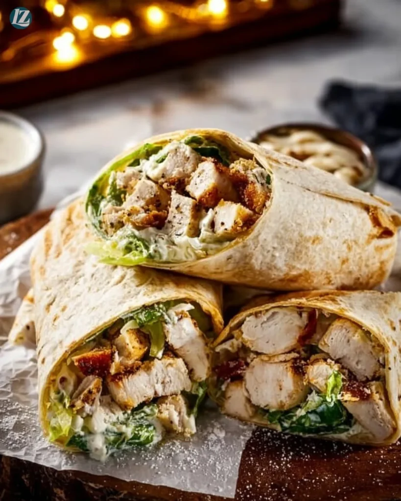 Chicken Caesar Wrap: Quick 10-Minute Dinner Fix 4 easy chicken-caesar-wrap