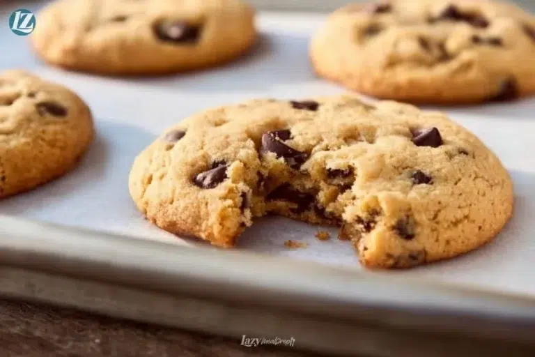 Plate of Gluten Free Toll House Cookies with chocolate chips