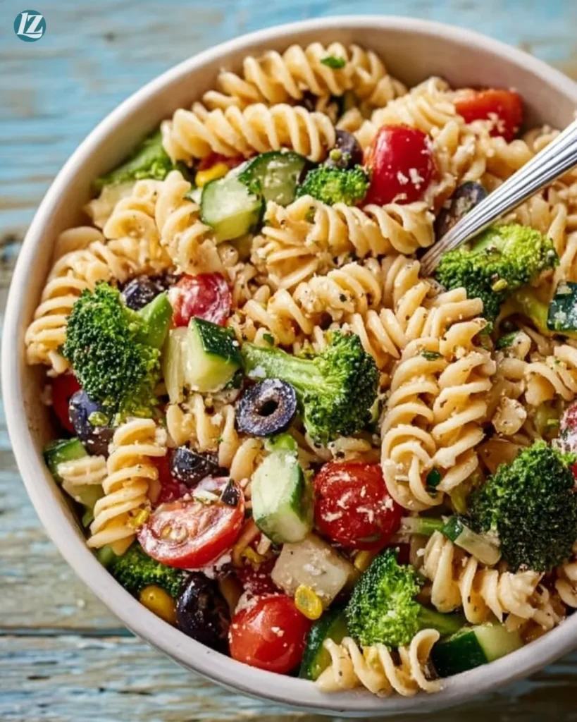 Simple High Protein Pasta Salad Ready in 15 Minutes 2 Simple High Protein Pasta Salad Ready in 15 Minutes