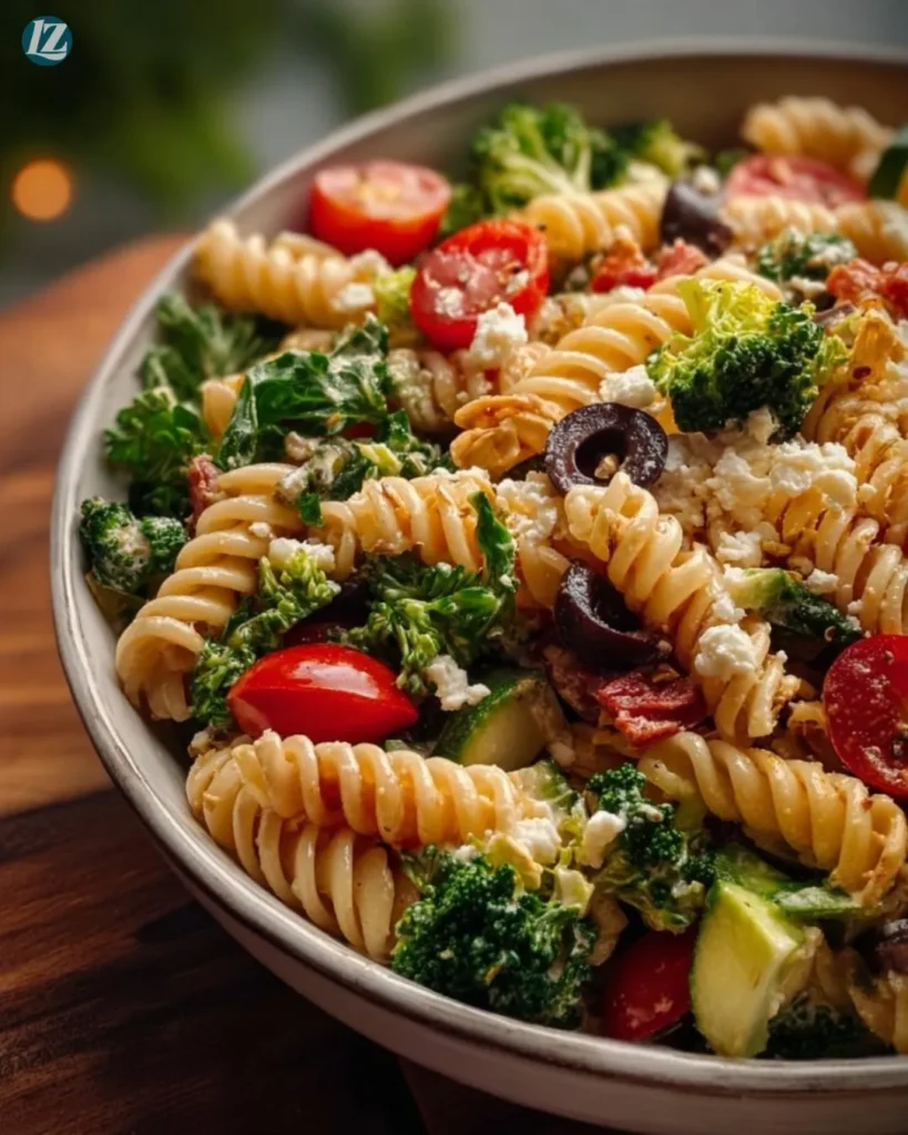 Simple High Protein Pasta Salad Ready in 15 Minutes 4 Simple High Protein Pasta Salad recipe