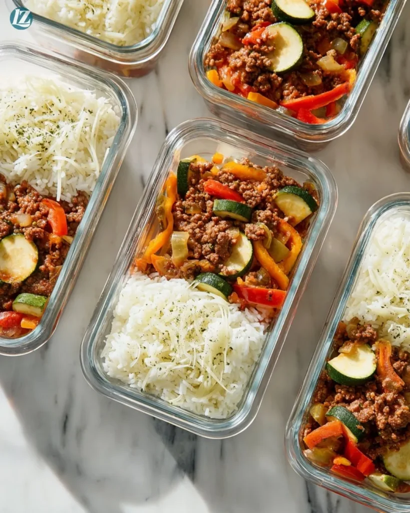 Easy Meal Prep Unstuffed Pepper Bowls in 30 Minutes 2 Meal Prep Unstuffed Pepper Bowls recipe