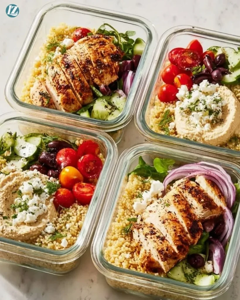 Mediterranean Meal Prep Bowls: Quick & Healthy Dinner