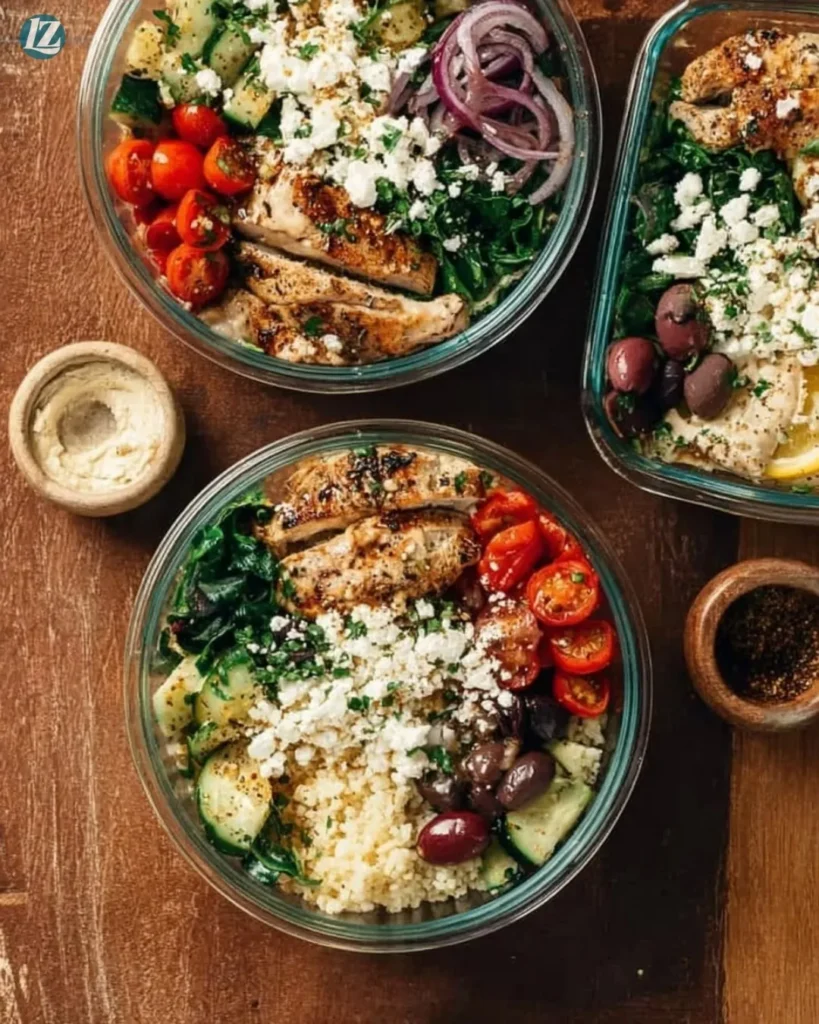 Mediterranean Meal Prep Bowls